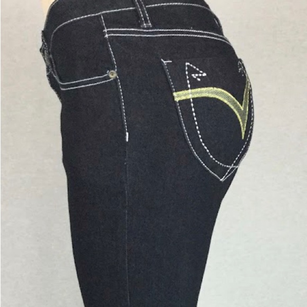 Skinny Stretch Women’s Jeans Slim Fit Midnight Blue Classic Five pockets design